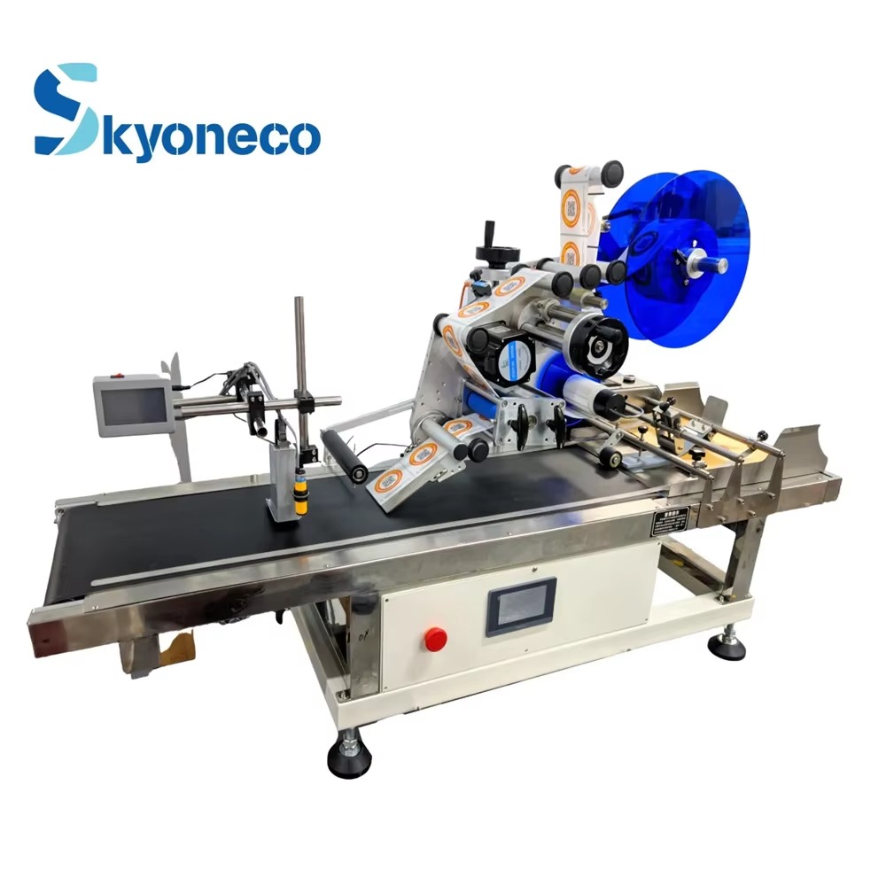 high-speed desktop automatic flat labeling machine high-speed desktop automatic flat labeling machine