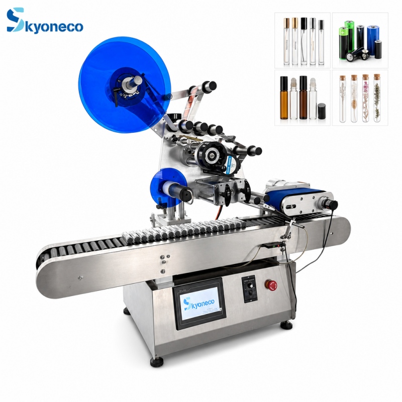 Horizontal Round Bottle Labeling Machine